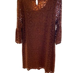 Garnet Hill Rust Colored Dress